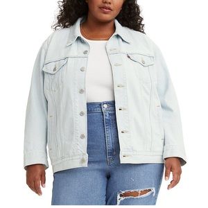 NWT Levi’s Home Sweet Home Ex-Boyfriend Denim Jacket Women’s Plus Size 1X